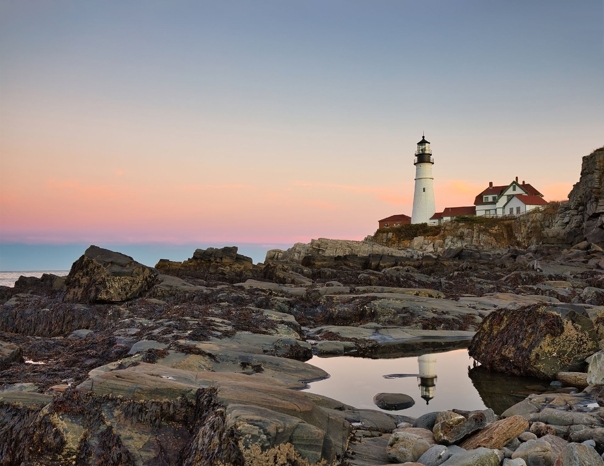 Portland Head Lighthouse Sunset